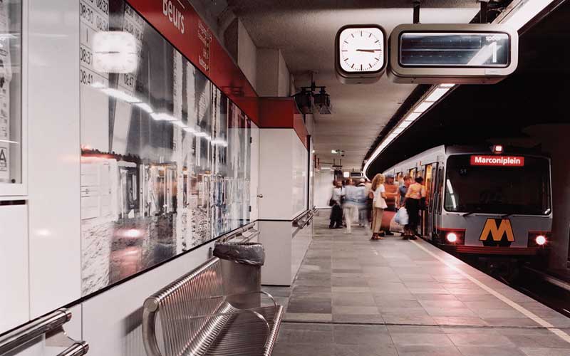 Metrostations Rotterdam